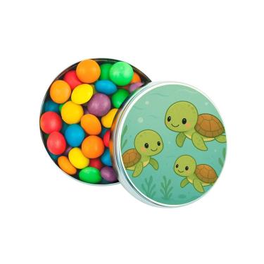 Imagem de Kit 30 Latinhas Lembrancinhas Tartaruguinhas