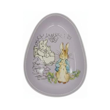 Imagem de Petisqueira coelho lilas porcelana 17cm tok da casa