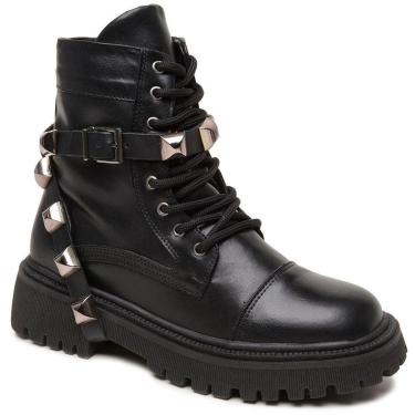Imagem de Bota Coturno Feminino Zaya Conforto Estilo Urbano Tratorada Rock-Feminino