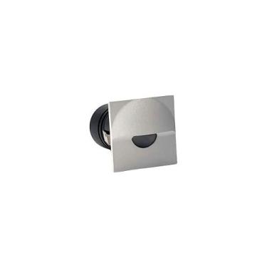 Imagem de Balizador Nordecor Mini Romi Quadrado De Embutir Alto Irc 90 Led 1w Bi
