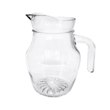 Imagem de Jarra De Vidro Lisa Com Alça Em Casa Tem 500ml
