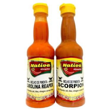 Imagem de Kit Pimentas + Picantes do Mundo -Carolina Reaper e Scorpion - NATIVA