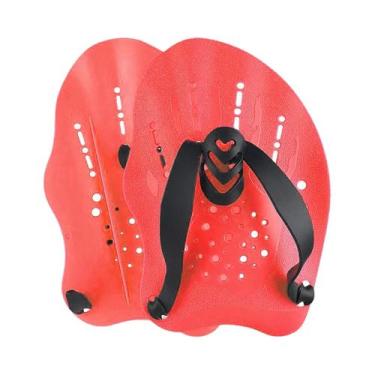 Imagem de Palas De Natação Unissex Com Alça De Silicone Ajustável Para Treinamen