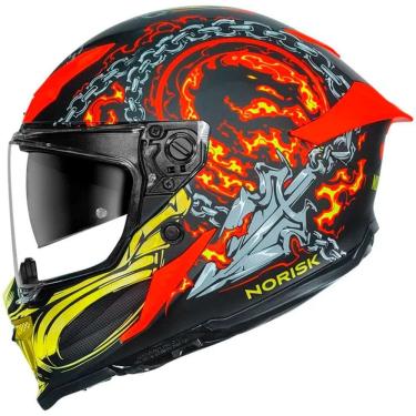 Imagem de Capacete Norisk Rock Mortal Kombat Scorpion