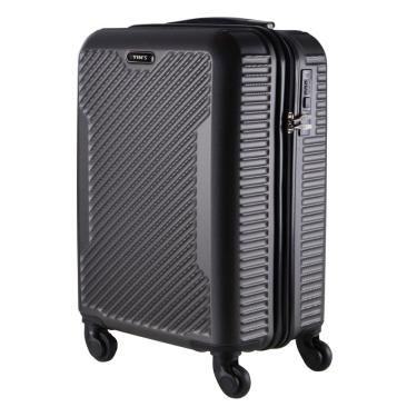 Imagem de Malas de Bordo Pequena para Viagem em Abs Yins 21027 Cadeado Integrado Cinza