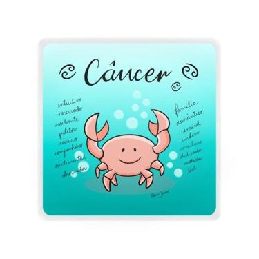 Imagem de Mini Luminária Box Signos Câncer USB TPC com Luz Difusa e Suave Fita de LED 5W Bivolt B...