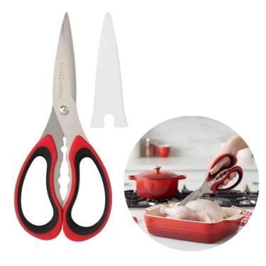 Imagem de Tesoura Aves Peixe Cozinha Corte Trinchante Betty Crocker
