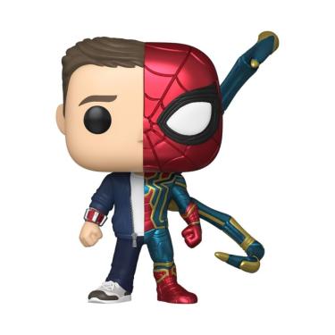 Imagem de Boneco Colecionável Marvel Splits - Homem-Aranha-Peter Parker com Cabeça Oscilante em V...
