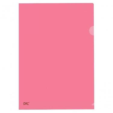 Imagem de Pasta l A4 DAC Pasta L-A4 DAC Vermelha Flexível em Polipropileno Incolor Formato A4 Pacote com 10 Unidades Vermelho