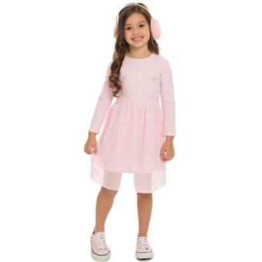 Imagem de Vestido Infantil Menina Inverno Bailarina - By Gus-Feminino