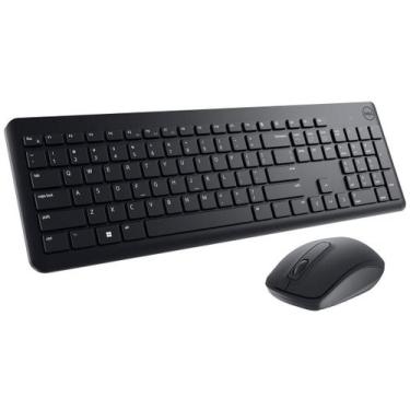 Imagem de Teclado e Mouse sem fio Dell KM3322W, Preto