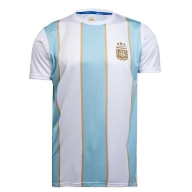 Imagem de Camiseta Argentina Masculina - Balboa, Branco, Azul claro, GG