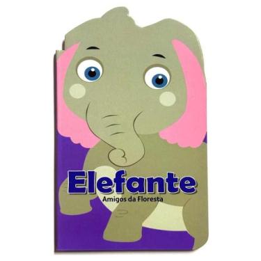 Imagem de Livro infantil cartonado - amigos da fazenda - elefante - Pé da Letra