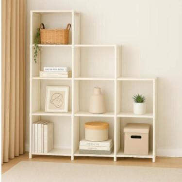 Imagem de Estante Modular Desmontável Prática Organizadora Multiuso Vários Ambie