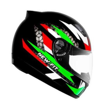 Imagem de Capacete Moto Fechado Original Ebf New Fit Control Viseira Cristal Vár