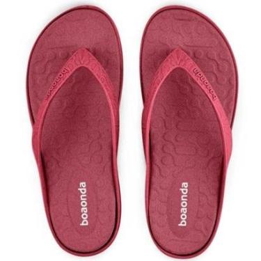 Imagem de Chinelo Feminino Casual Palmilha Ortopédica Boaonda Leve-Feminino