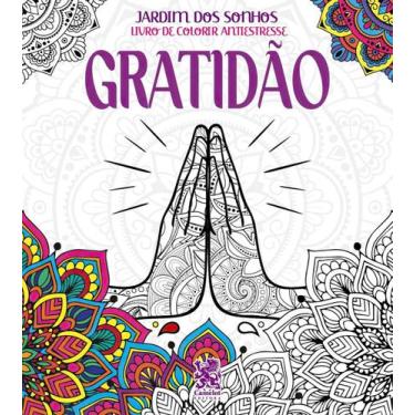 Imagem de Livro - Jardim dos Sonhos - Gratidão - Livro de Colorir Adulto - Camel