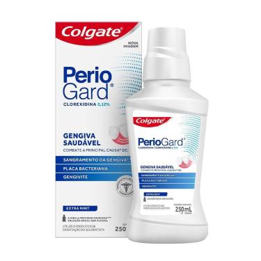 Imagem de Enxaguante Bucal Colgate PerioGard Extra Mint sem Álcool 250ml