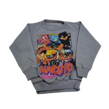 Imagem de Blusa Moletom Naruto Casaco Infantil Frio - Belos e Belas , 6