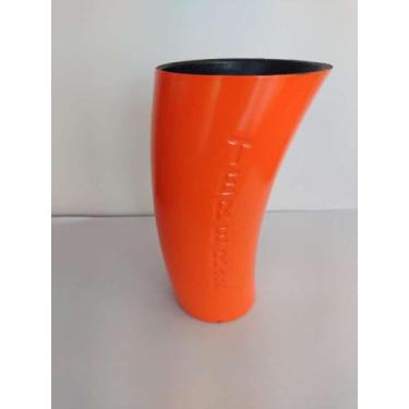Imagem de Copo Cuia para Tereré de PVC - tererê, Laranja