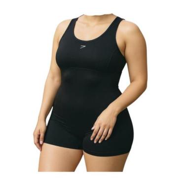 Imagem de Macaquinho Feminino Esportivo Natação Hidroginástica Piscina Anatômico