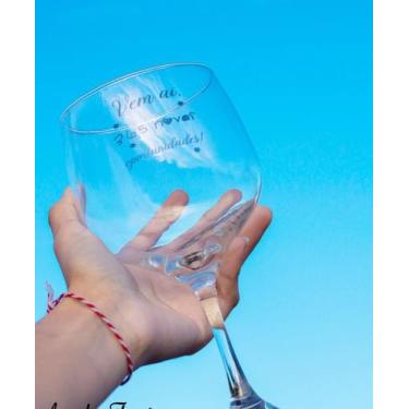 Imagem de Taça de Gin vidro personalizada em qualquer tema ou evento - Cantinho 