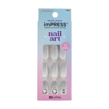 Imagem de Unha Postiça imPRESS Nail Art Legacy - Kiss New York