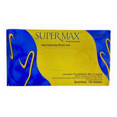 Imagem de Luva de Procedimento Latex com pó 100un - Supermax P