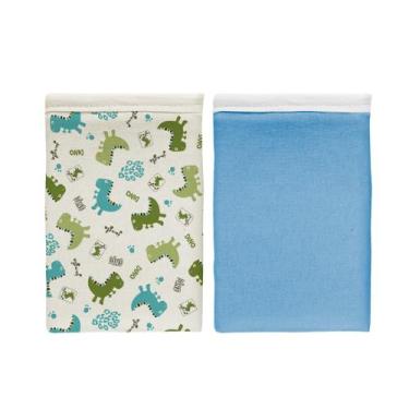 Imagem de Kit 2 Fronhas Bebê para Travesseiro Berço Recem Nascido 30cm x 40cm Es