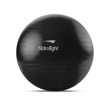 Imagem de Bola de Exercícios - 85cm Preta - Hidrolight