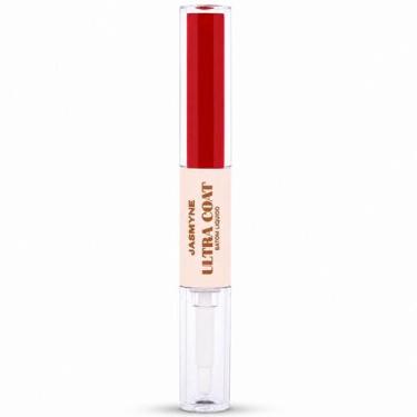 Imagem de Batom Líquido Jasmyne Ultra Coat 2 Em 1 Ref.: J0160, Vermelho Marcante