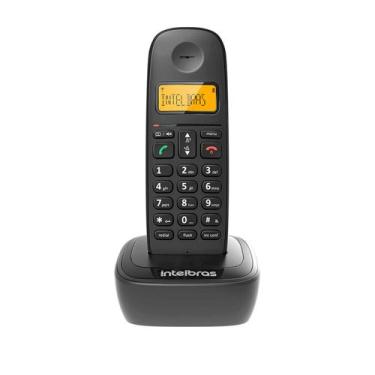 Imagem de Telefone Sem Fio Digital Preto TS 2510 DECT 6.0 Intelbras