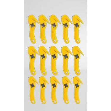 Imagem de Kit 10 Estiletes Segurança Lâmina 9mm Bico Guia - Congratulations Stor