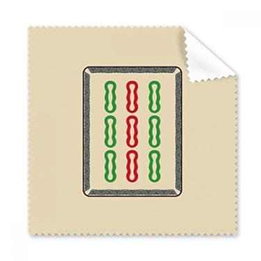 Imagem de Mahjong Bamboo Bar 9 azulejos padrão pano de limpeza para tela de telefone limpador 5 peças