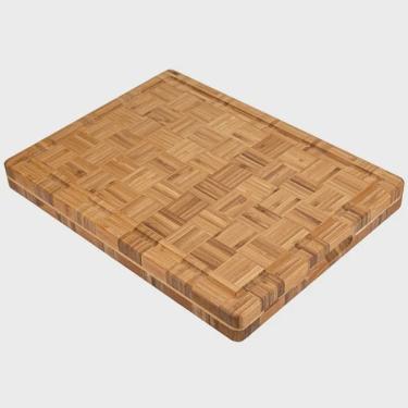 Imagem de Tabua de Corte Bambu para Churrasco 40 X 30 X 4CM weck 5730