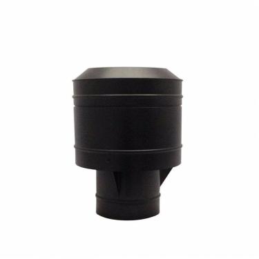 Imagem de Chapéu Preto Tipo Canhão Sputinik Chaminé 150 Mm De Diâmetro