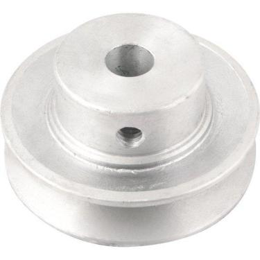 Imagem de Polia Alumínio 1 Canal Perfil A 50mm Com Furo 5/8" - Vonder