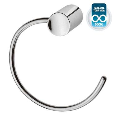 Imagem de Porta Toalha Argola Single Cromado Docol