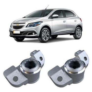 Imagem de Par Coxim Batente Traseiro Gm Onix 2015 2016 2017 2018 2019