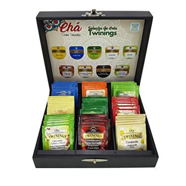 Imagem de Cha Premium Caixa De Madeira Mix 09 Blends