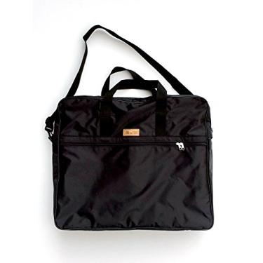 Imagem de Portfólio dobrável em tela do artista IN n ART, Preto, 10F 21.6 x 18.9 x 3.9 in, 1