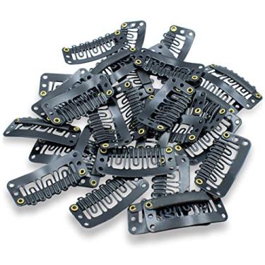 Imagem de 15 Presilhas Tic Tac Para Aplicação De Alongamento Aplique