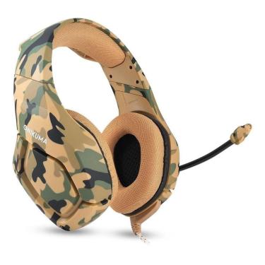 Imagem de Fone De Ouvido Headset Gamer Profissional Onikuma K18 Yellow