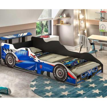 Cama Infantil Carros Disney Star com Aerofólio ? Pura Magia