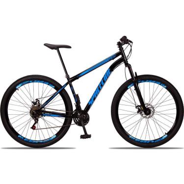 Imagem de Bicicleta 29 Spaceline Vênus Aço 21 Marchas Freio a Disco com Suspensão