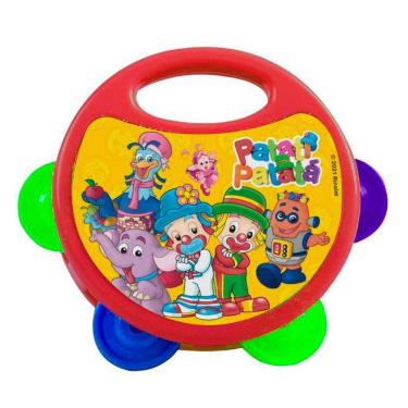 Imagem de Pandeiro Infantil - Patati e Patatá - Vermelho - Candide