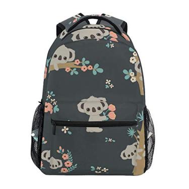 Imagem de Mochila escolar Roaring Panther mochila de viagem mochila para meninos e estudantes, Laptop, Pattern 2, One Size