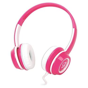 Imagem de Headphone Estéreo Infantil com Limitador de Volume Para Proteção Rosa - KD01PW ELG