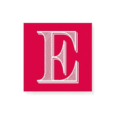 Imagem de Arte Maníacos Quadro Decorativo em Tela Canvas Letra E Love - 50x50cm