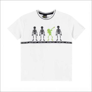 Imagem de Camiseta Masculina Infantil Lemon Kids Branca